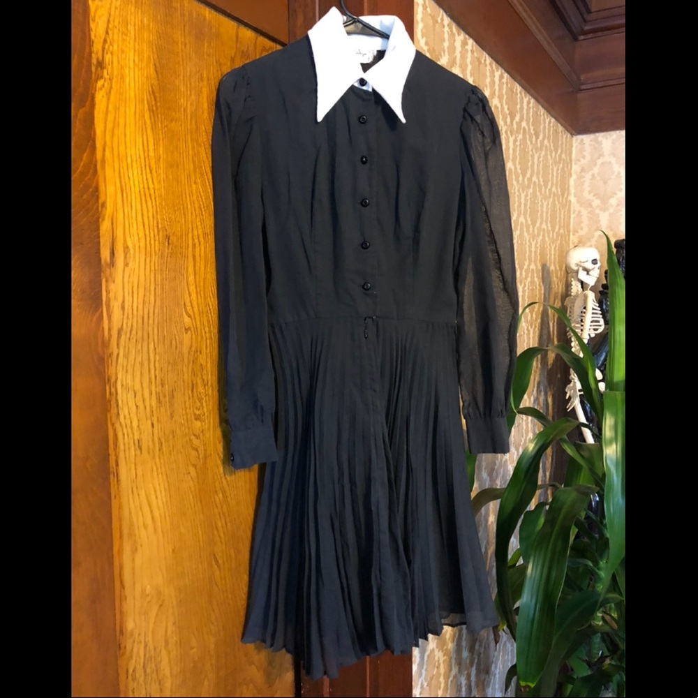 Vintage Jonathan Logan Wednesday Addams 60s dress